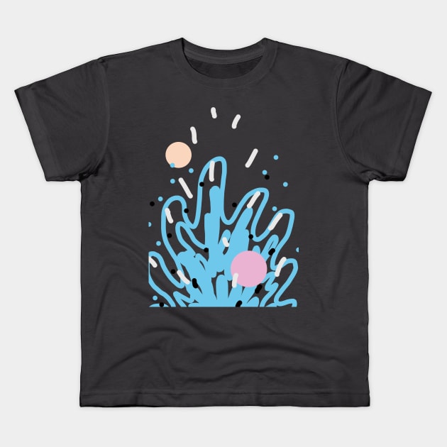 splash Kids T-Shirt by Tegunn